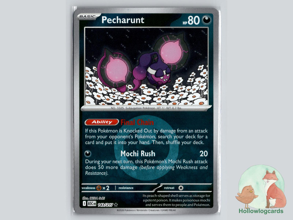 Pecharunt (143/217) Pokémon Card