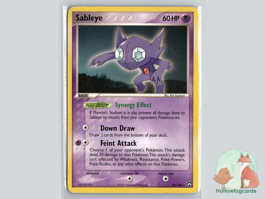 Sableye (22/108) - Power Keepers Pokémon Card