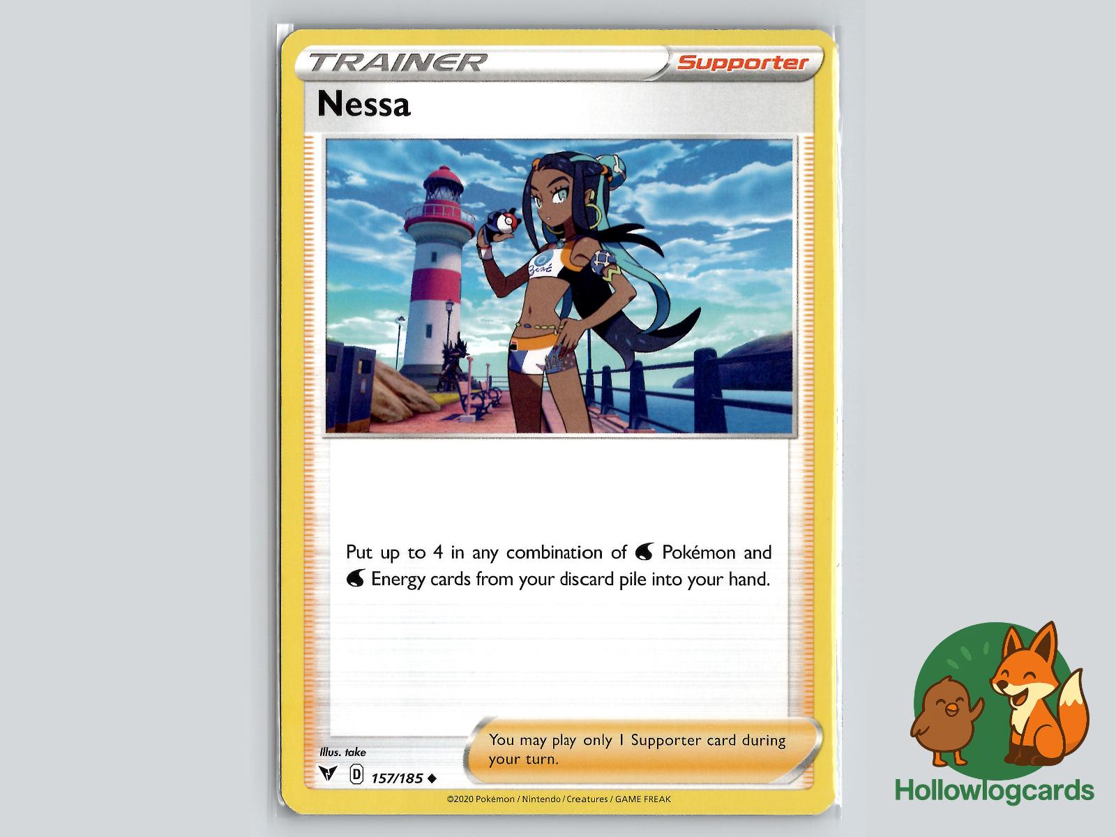 Nessa (157/185) - Vivid Voltage Pokémon Card