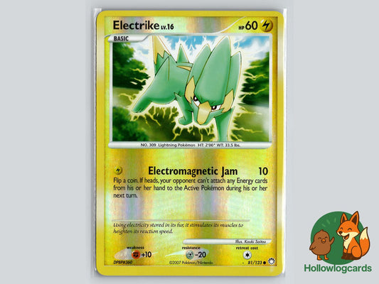 Electrike (81/123) - Mysterious Treasures Pokémon Card