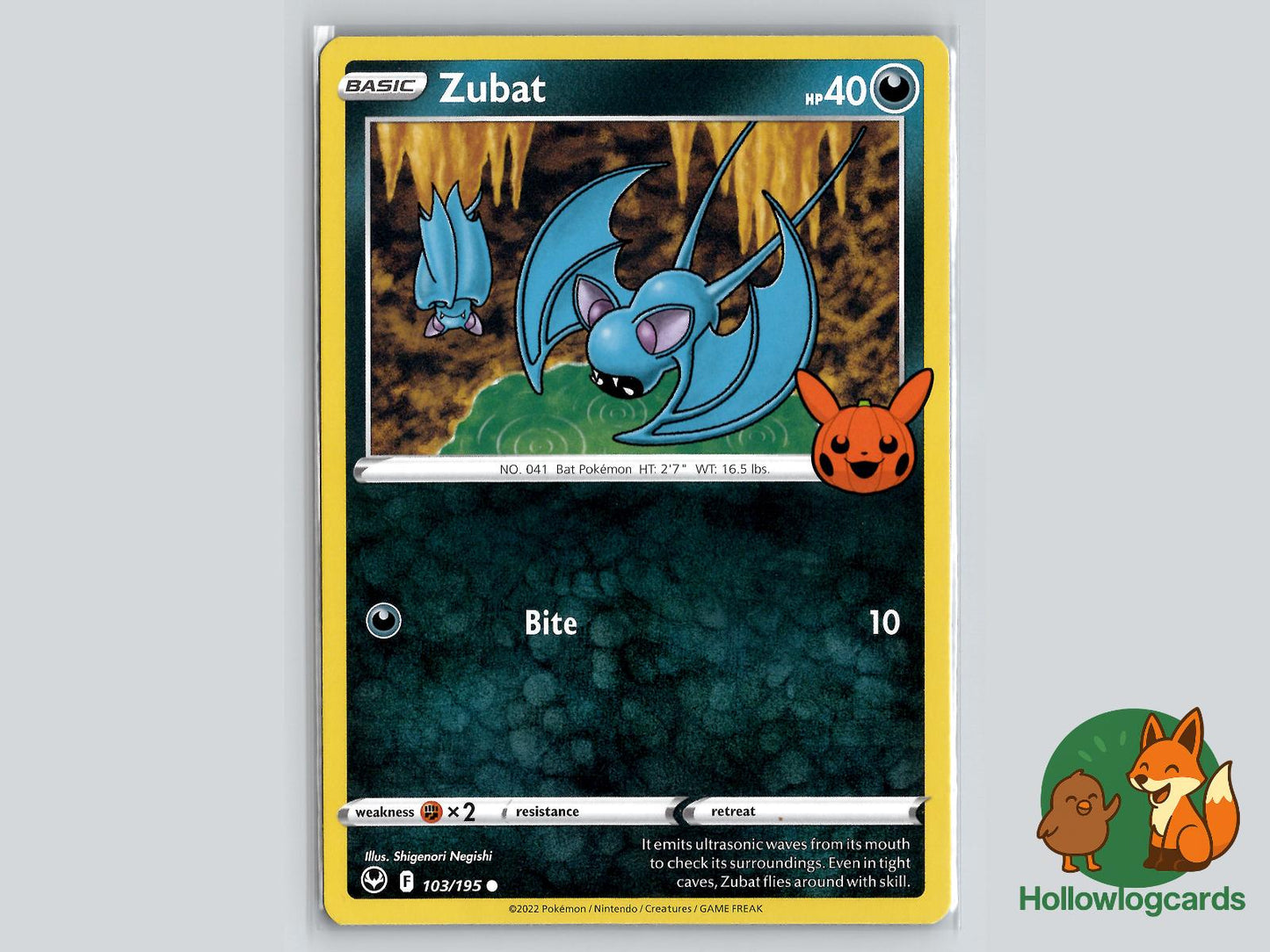 Zubat (103/195) Pokémon Card