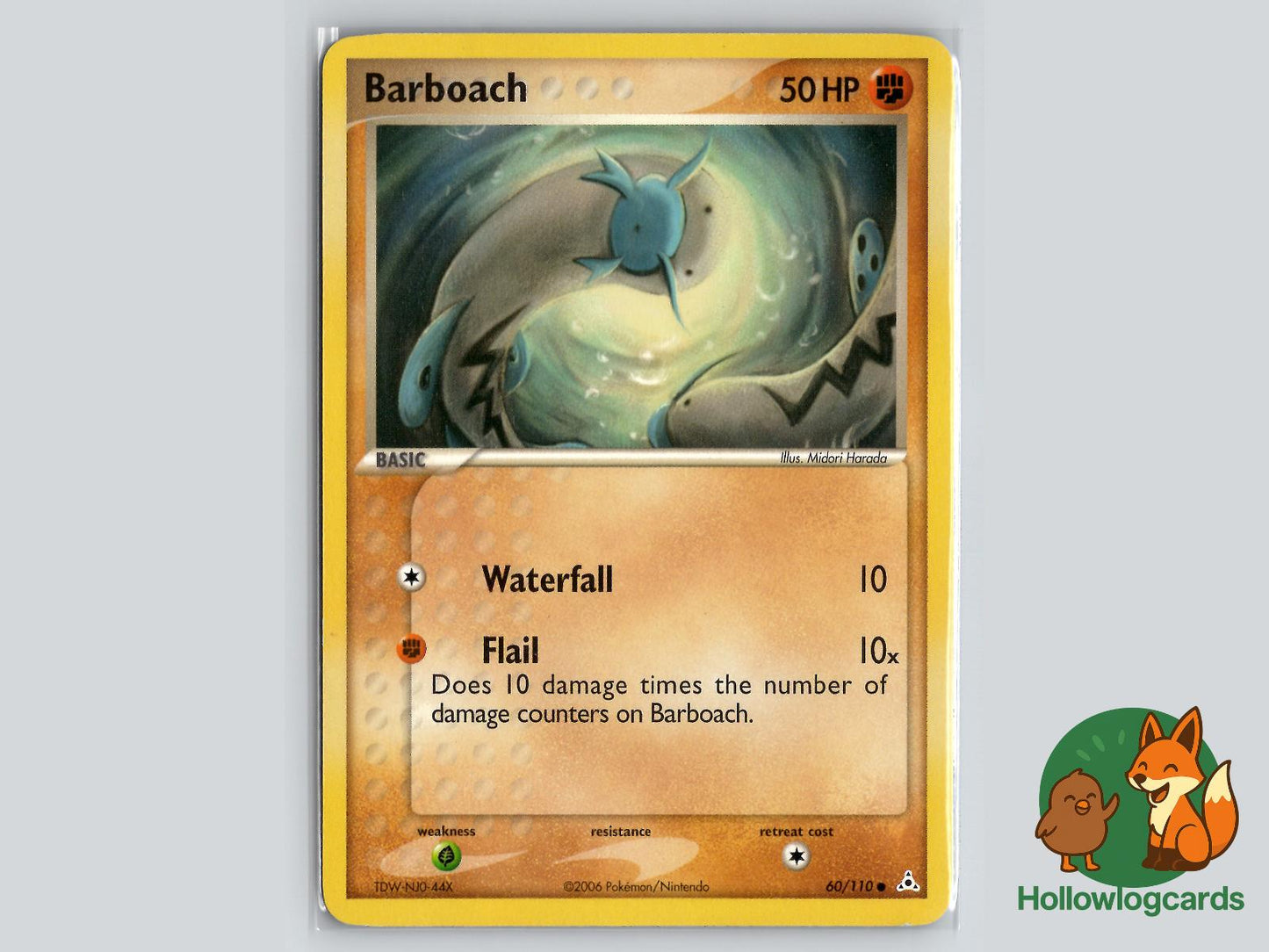 Barboach (60/110) - Holon Phantoms Pokémon Card