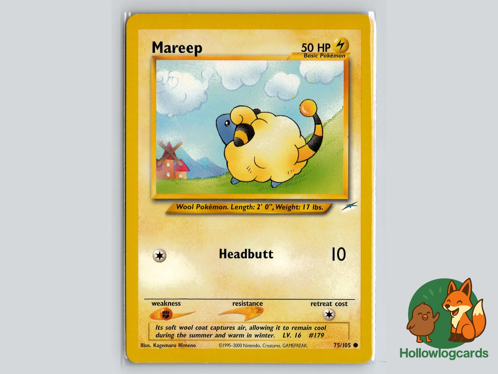 Mareep (75/105) - Neo Destiny Pokémon Card