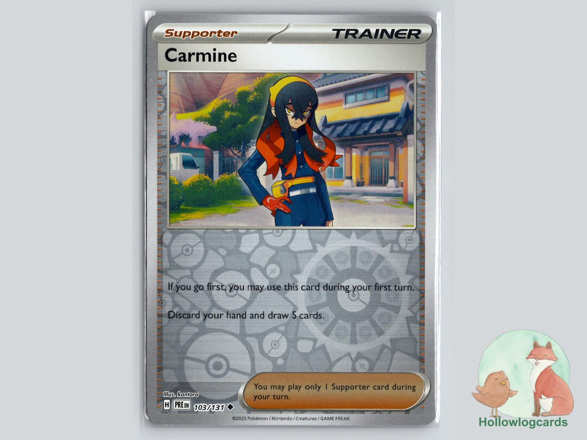 Carmine (103/131) - Prismatic Evolutions Pokémon Card