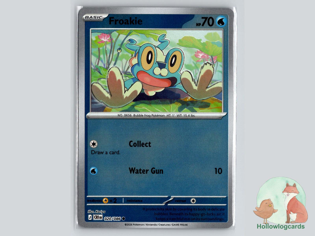 Froakie (020/086) Pokémon Card