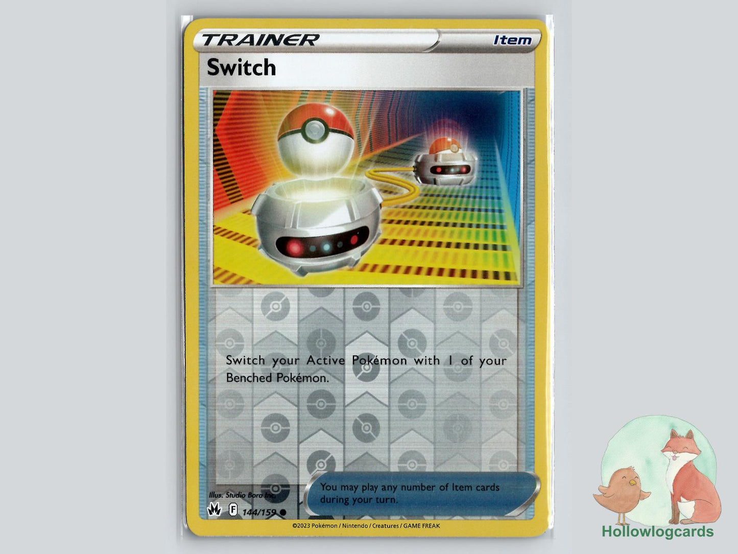 Switch (144/159) - Crown Zenith Pokémon Card