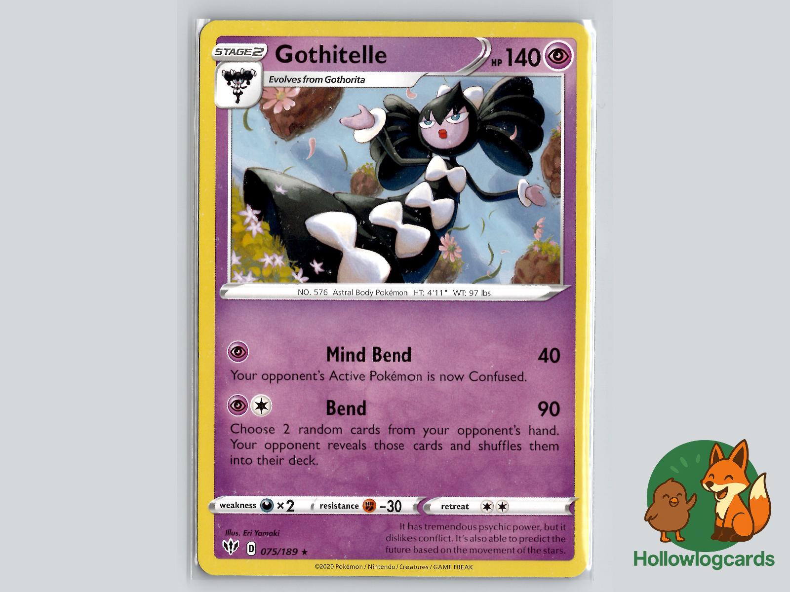 Gothitelle (075/189) - Darkness Ablaze Pokémon Card