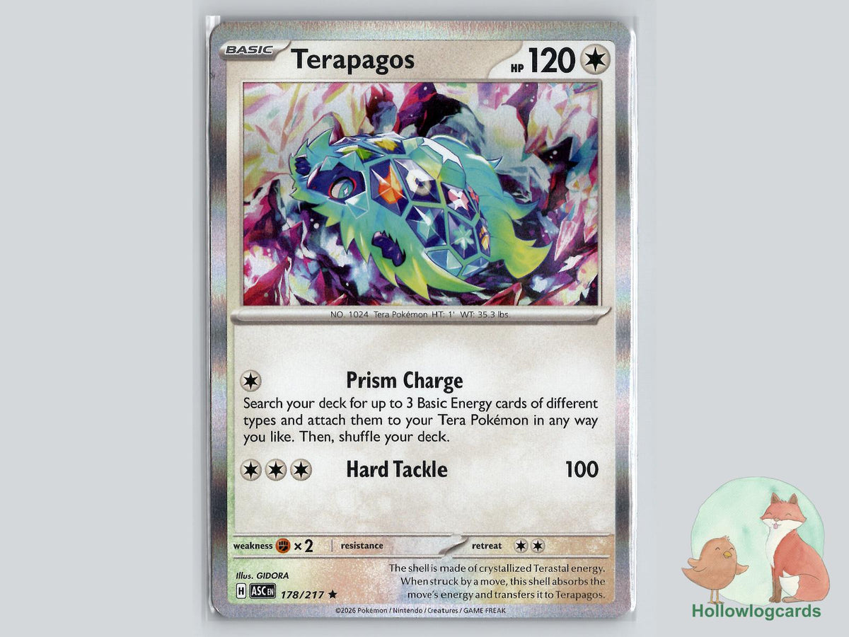 Terapagos (178/217) Pokémon Card