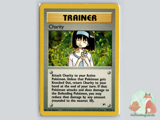 Charity (99/132) - Gym Heroes Pokémon Card