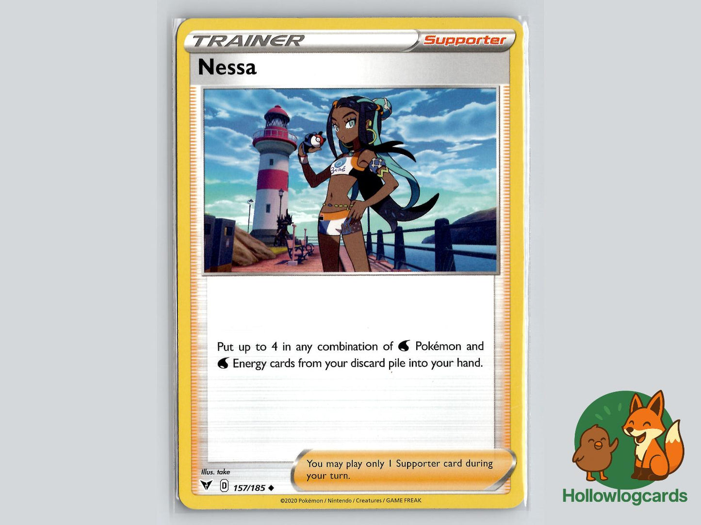 Nessa (157/185) - Vivid Voltage Pokémon Card