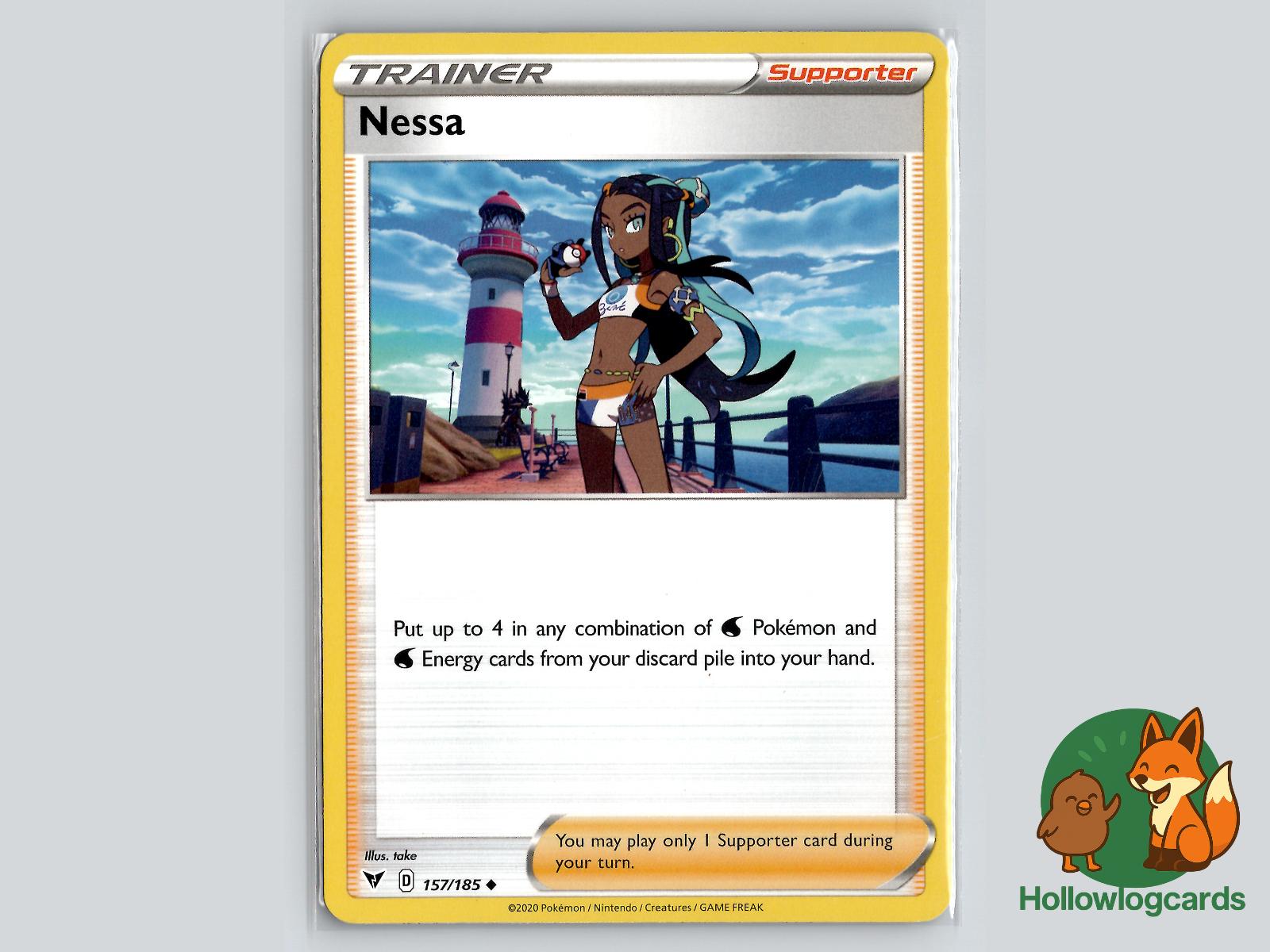 Nessa (157/185) - Vivid Voltage Pokémon Card