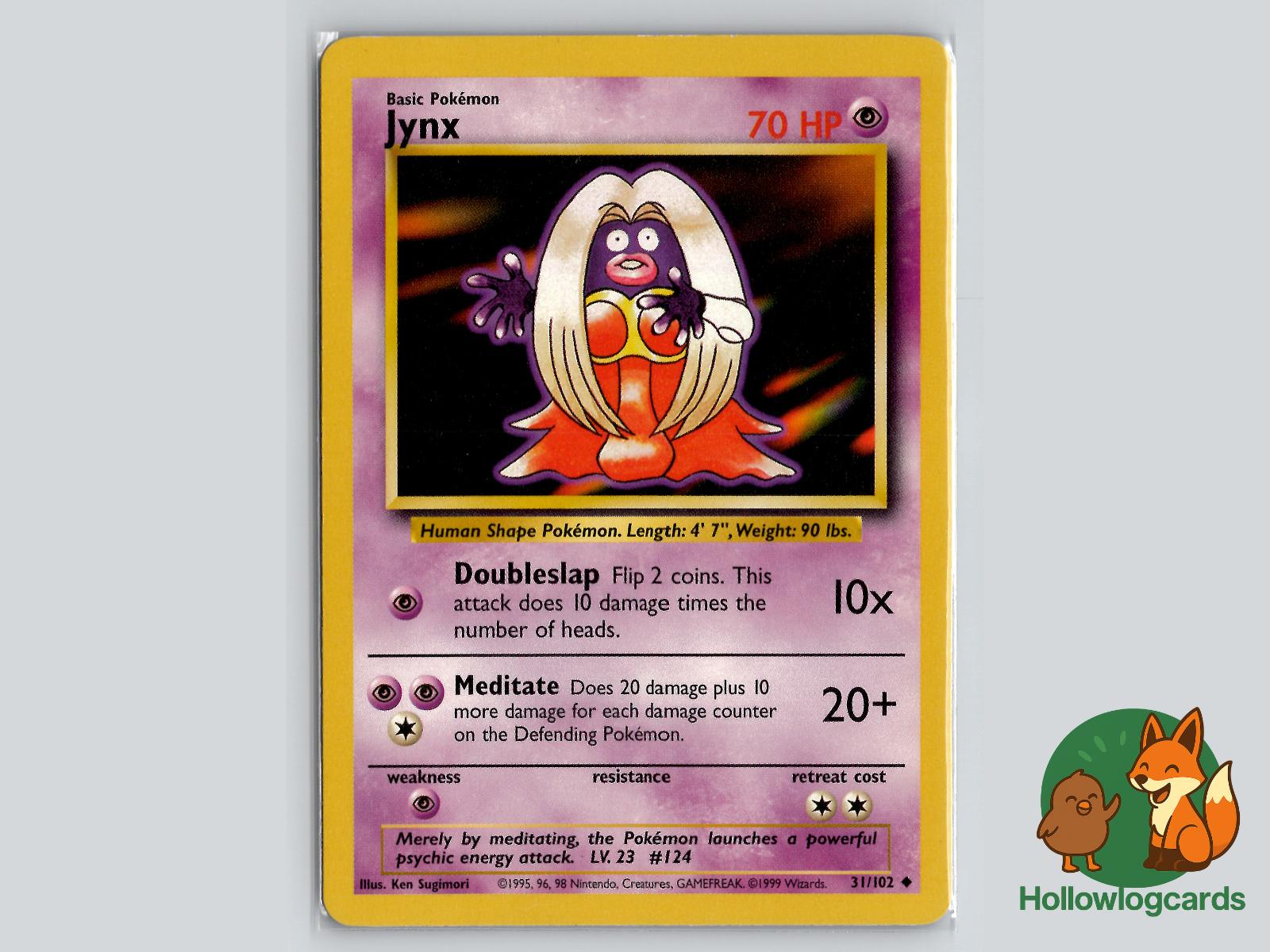 Jynx (31/102) - Base Pokémon Card
