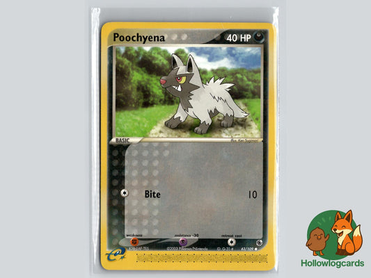 Poochyena (63/109) - Ruby & Sapphire Pokémon Card