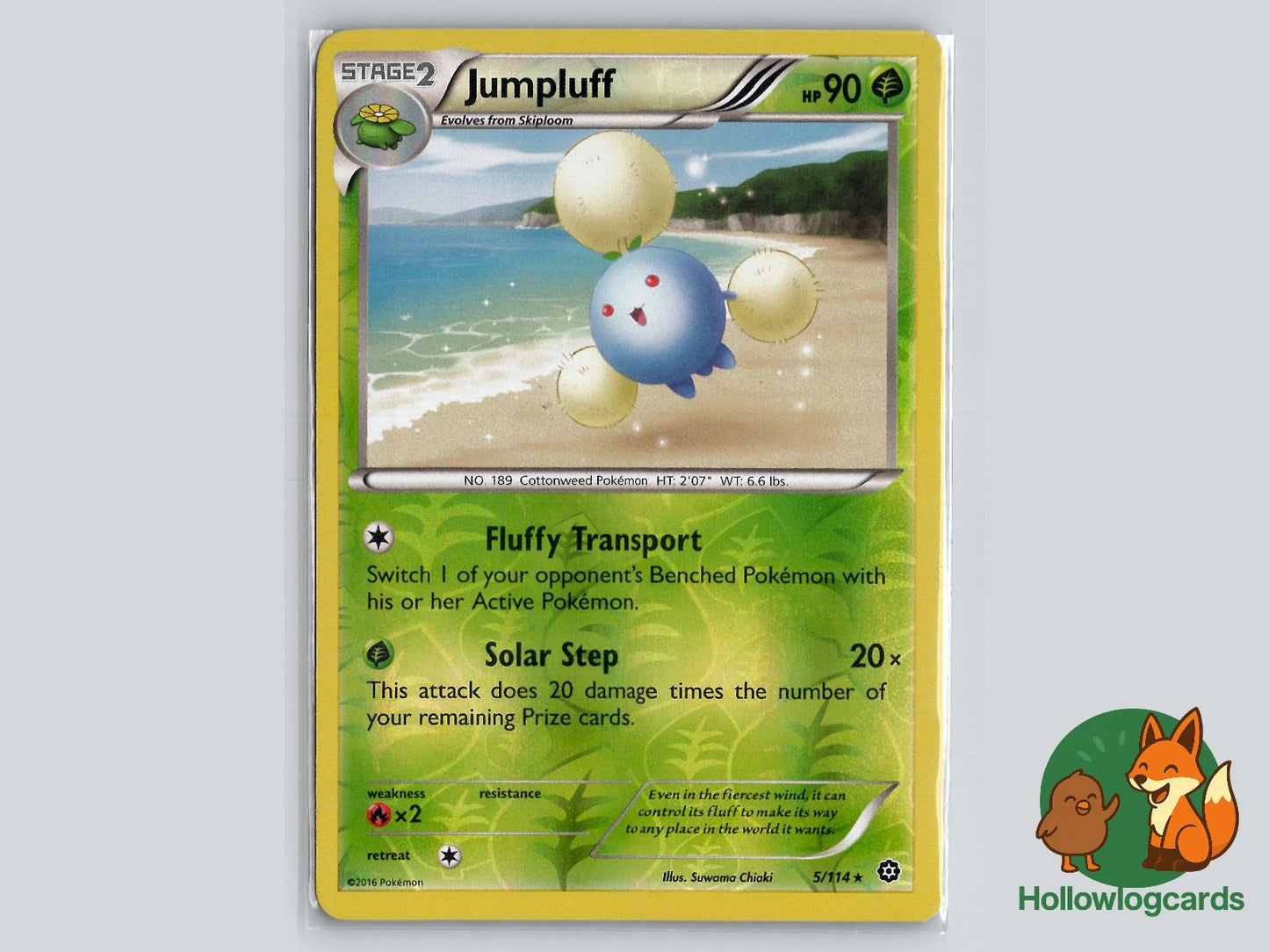 Jumpluff (5/114) - Steam Siege Pokémon Card