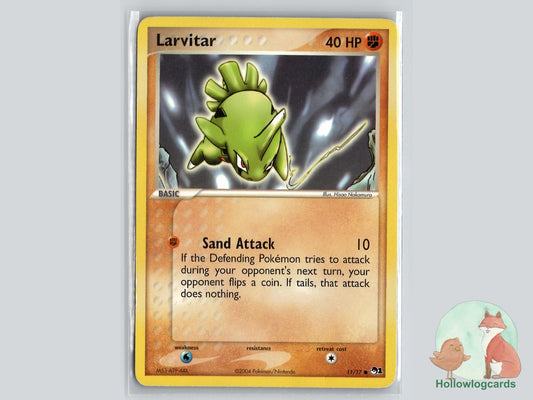 Larvitar (11/17) - POP Series 1 Pokémon Card