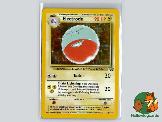 Electrode (2/64) - Jungle Pokémon Card