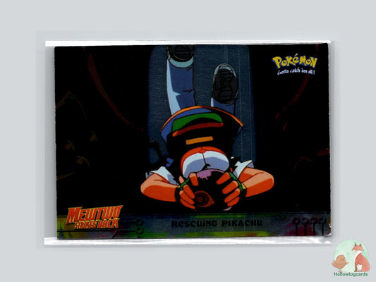 Rescuing Pikachu Pokémon Card