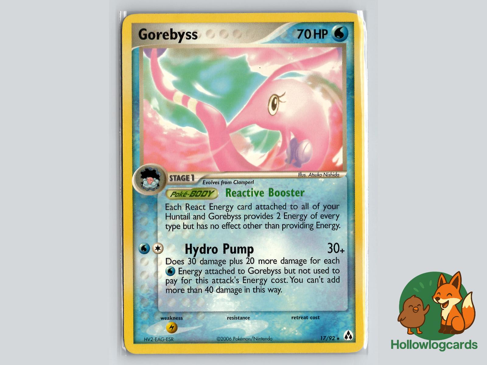 Gorebyss (17/92) - Legend Maker Pokémon Card