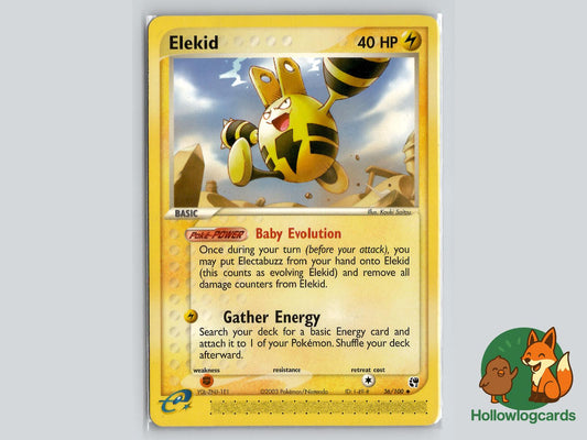 Elekid (36/100) - Sandstorm Pokémon Card