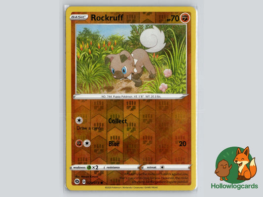 Rockruff (029/073) - Champion's Path Pokémon Card