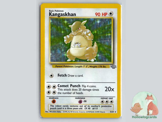 Kangaskhan (5/64) - Jungle Pokémon Card