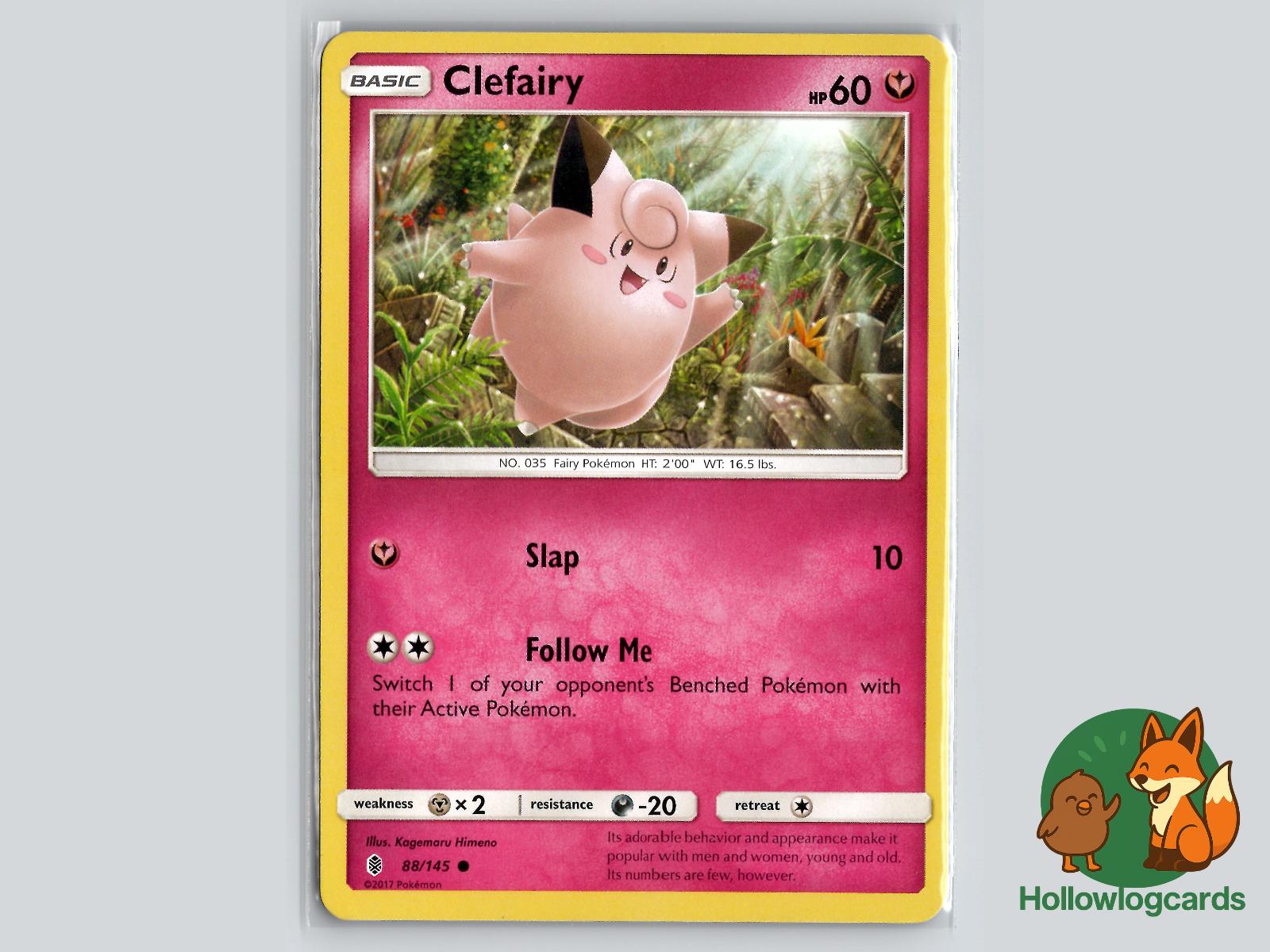 Clefairy (88/145) - Guardians Rising Pokémon Card