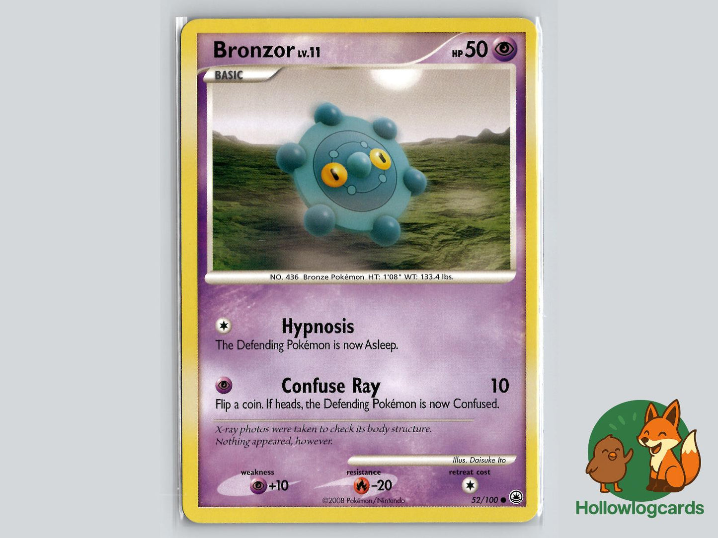 Bronzor (52/100) - Majestic Dawn Pokémon Card