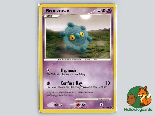 Bronzor (52/100) - Majestic Dawn Pokémon Card
