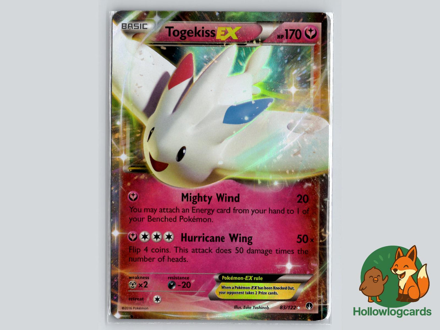 Togekiss EX (83/122) - BREAKpoint Pokémon Card