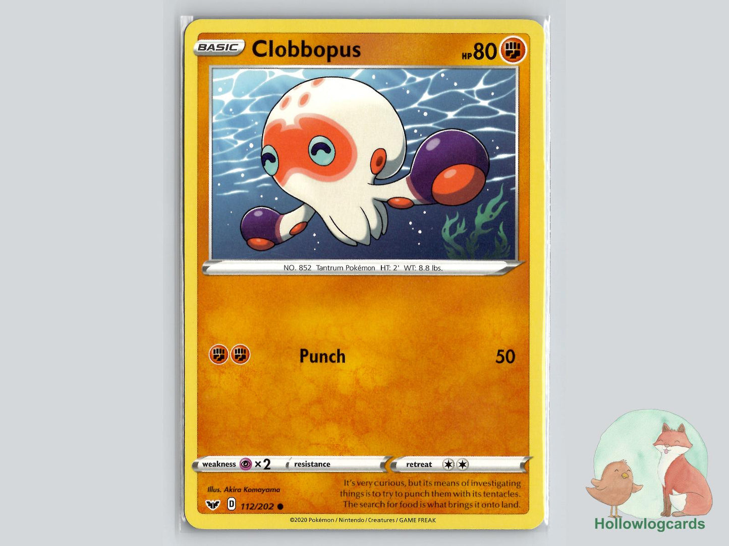 Clobbopus (112/202) - Sword & Shield Pokémon Card