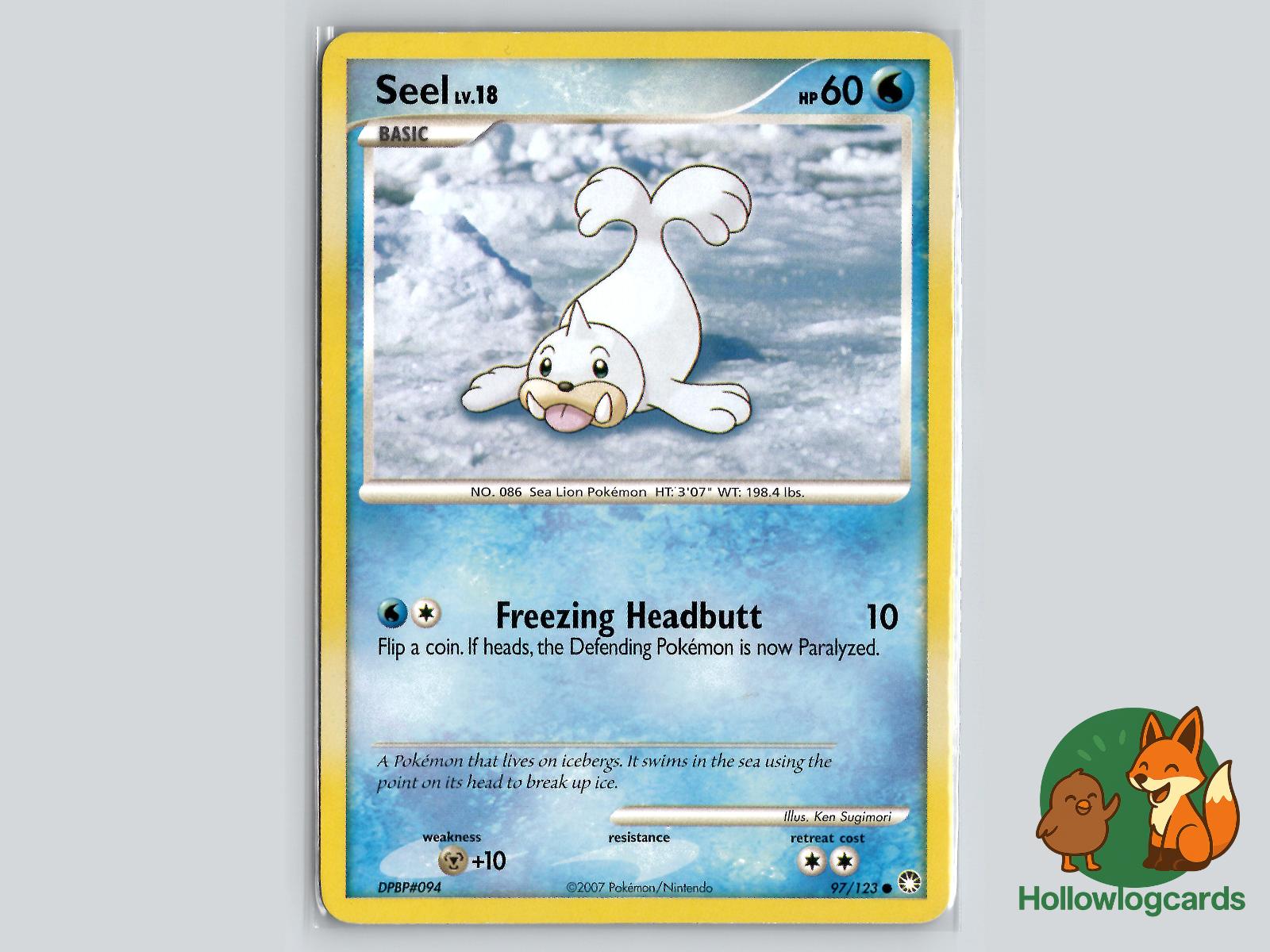 Seel (97/123) - Mysterious Treasures Pokémon Card
