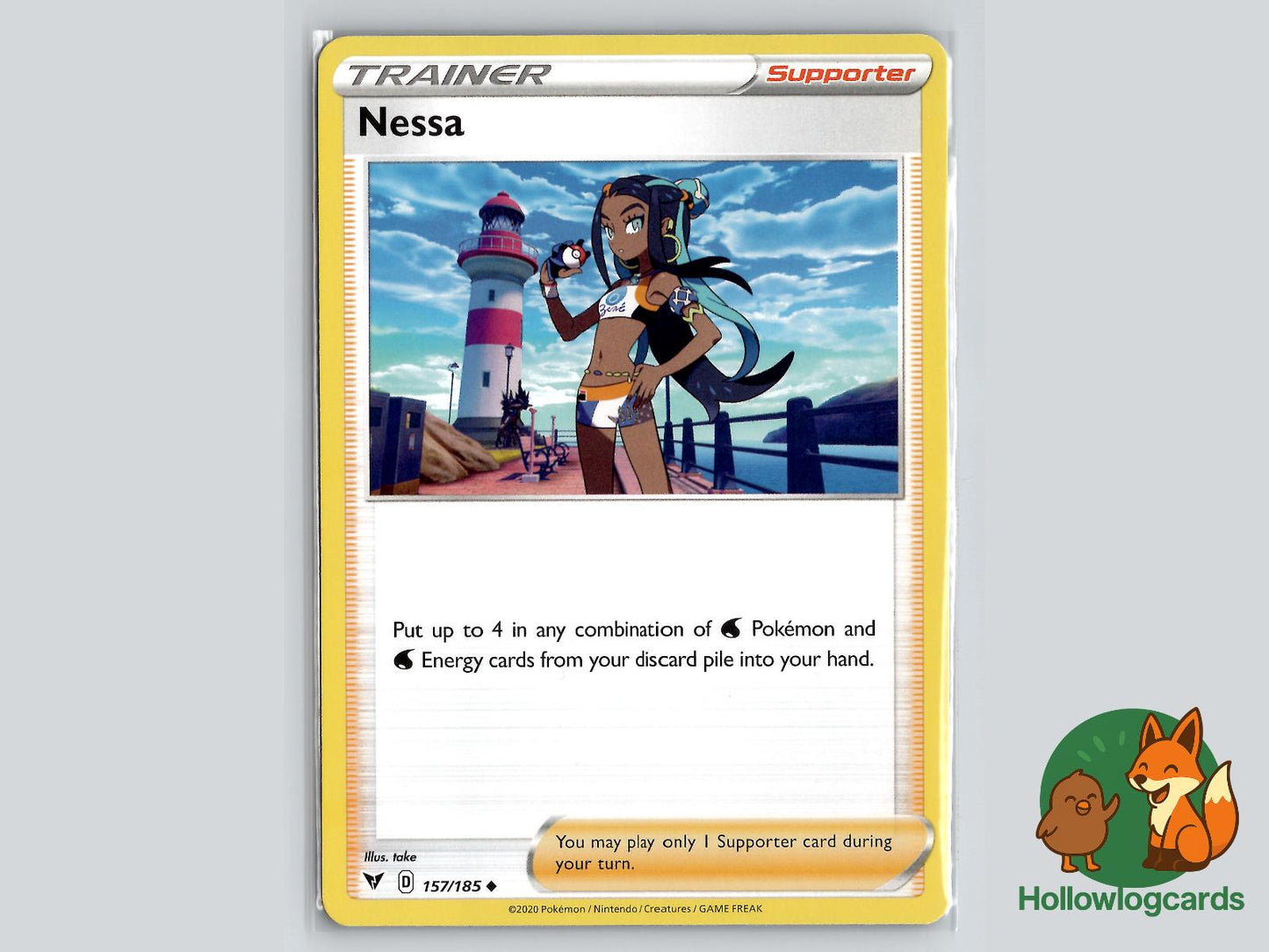 Nessa (157/185) - Vivid Voltage Pokémon Card