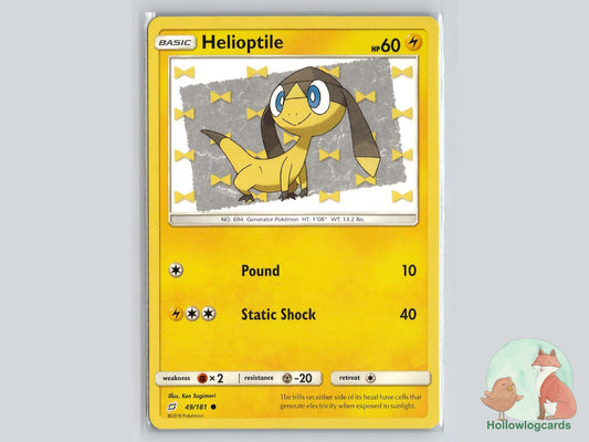 Helioptile (49/181) - Team Up Pokémon Card