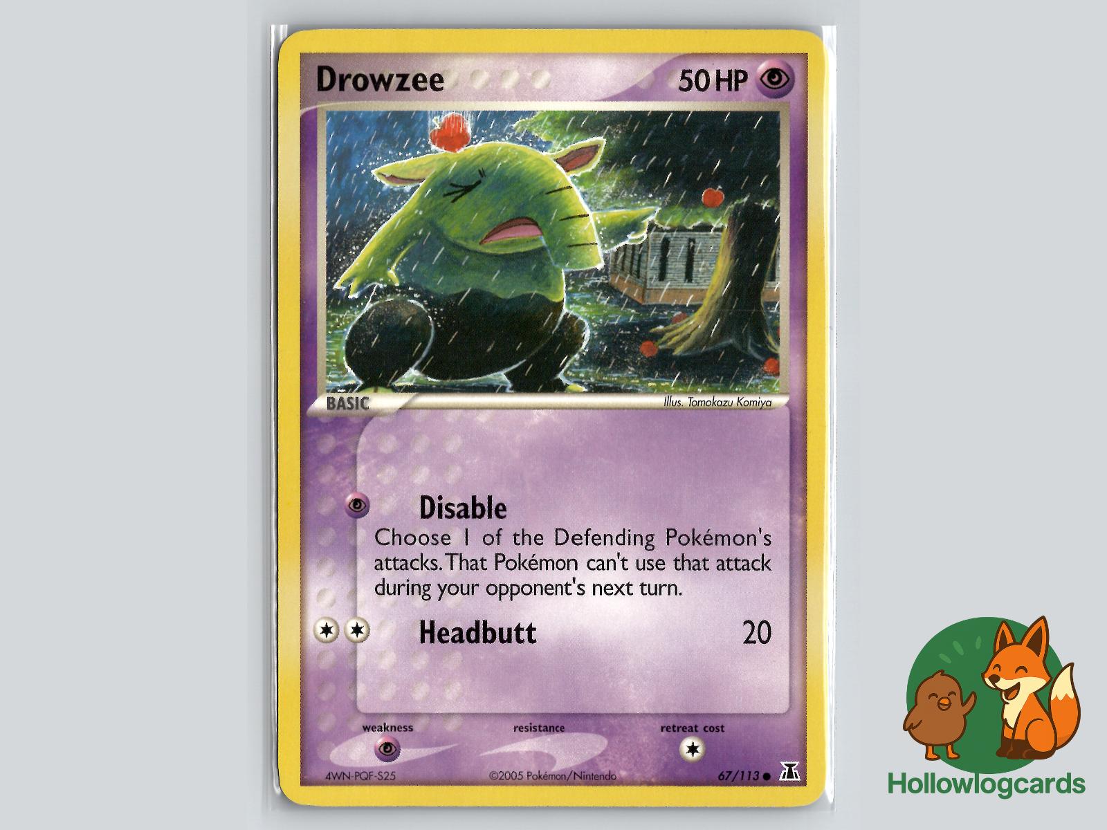 Drowzee (67/113) - Delta Species Pokémon Card