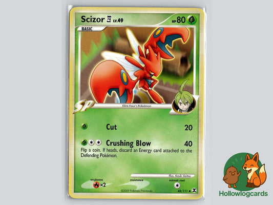 Scizor E4 (48/111) - Rising Rivals Pokémon Card