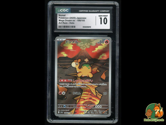 Graded Numel (198/193) Pokémon Card