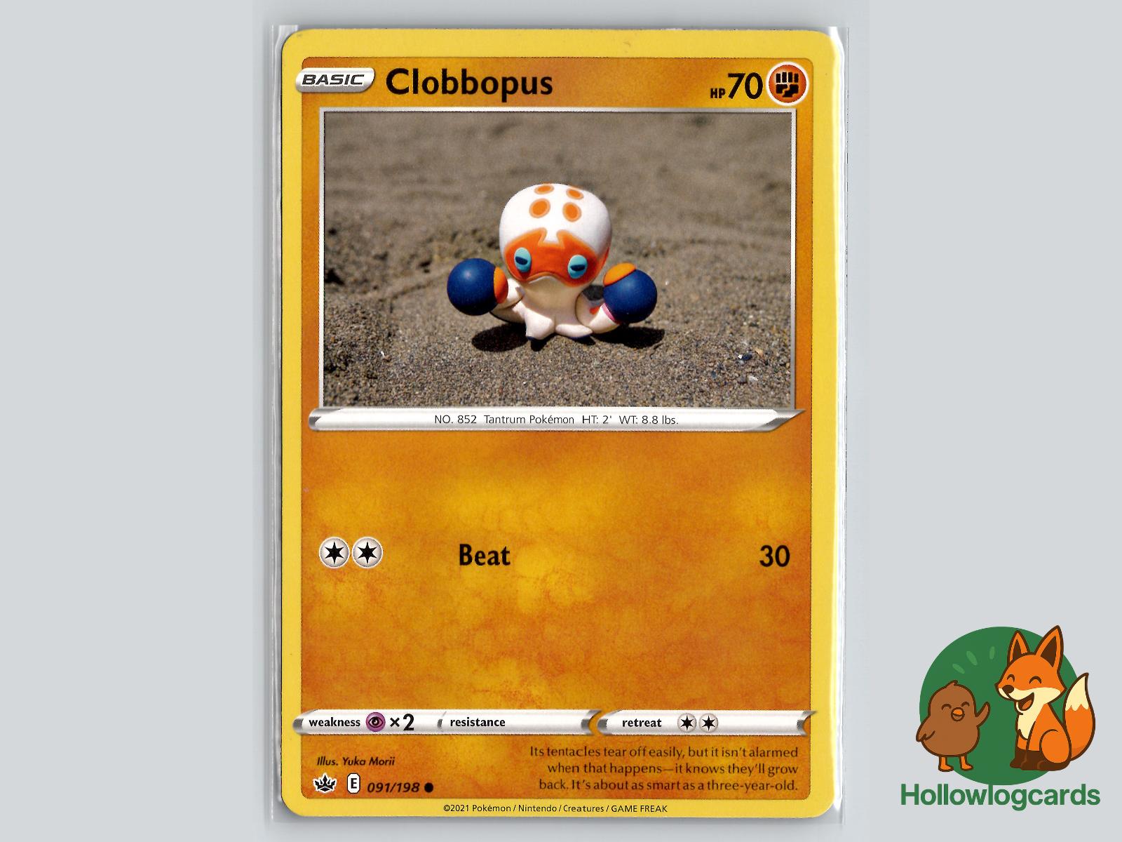 Clobbopus (091/198) - Chilling Reign Pokémon Card