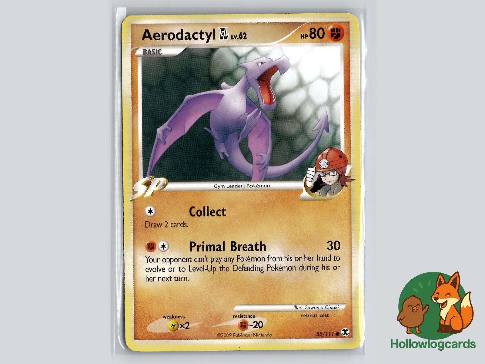 Aerodactyl GL (55/111) - Rising Rivals Pokémon Card
