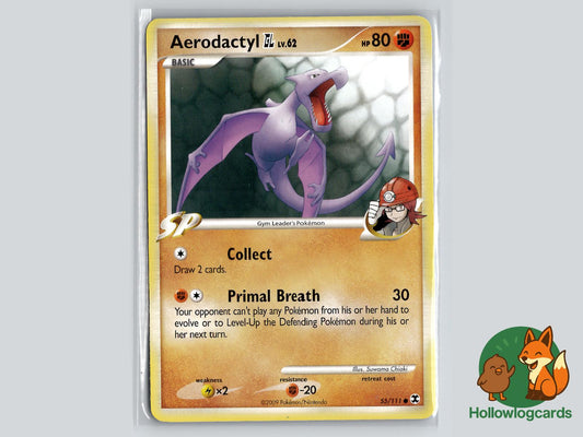 Aerodactyl GL (55/111) - Rising Rivals Pokémon Card