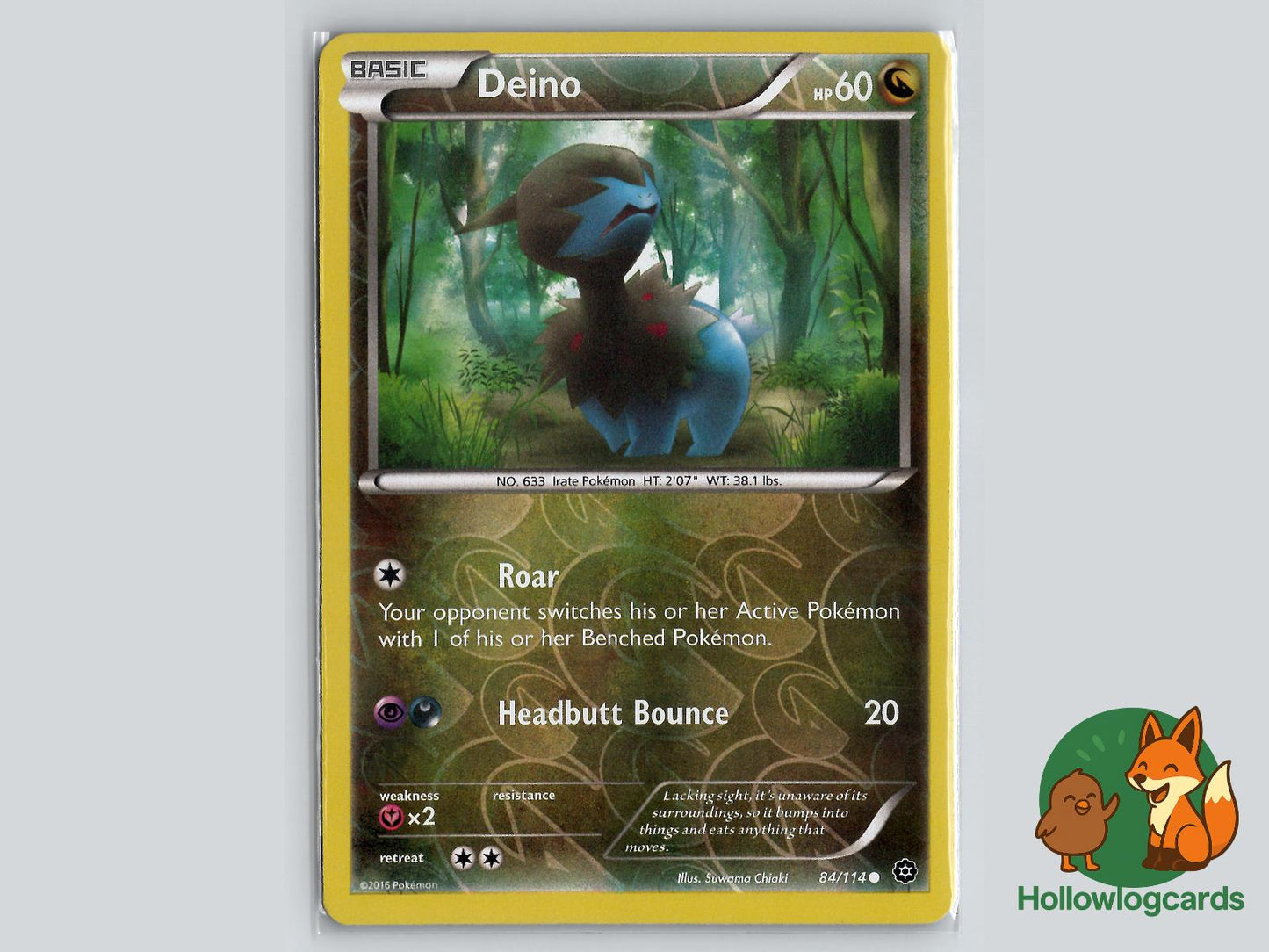Deino (84/114) - Steam Siege Pokémon Card