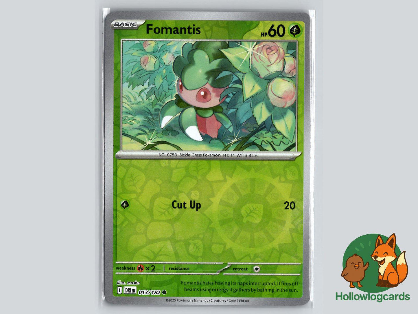 Fomantis (013/182) - Destined Rivals Pokémon Card