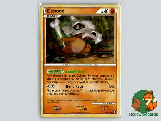 Cubone (60/102) - Triumphant Pokémon Card
