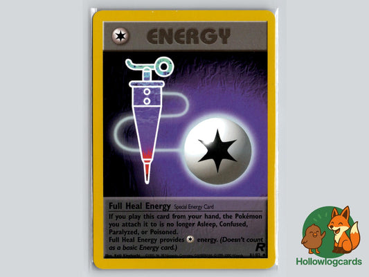 Full Heal Energy (81/82) - Team Rocket Pokémon Card