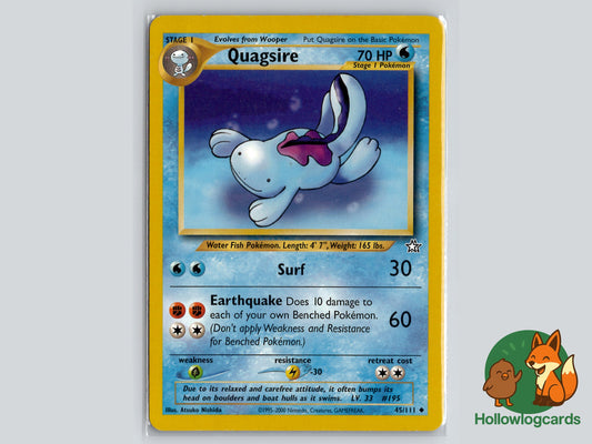 Image of Quagsire Neo Genesis (N1) #45