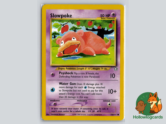 Image of Slowpoke Neo Genesis (N1) #73