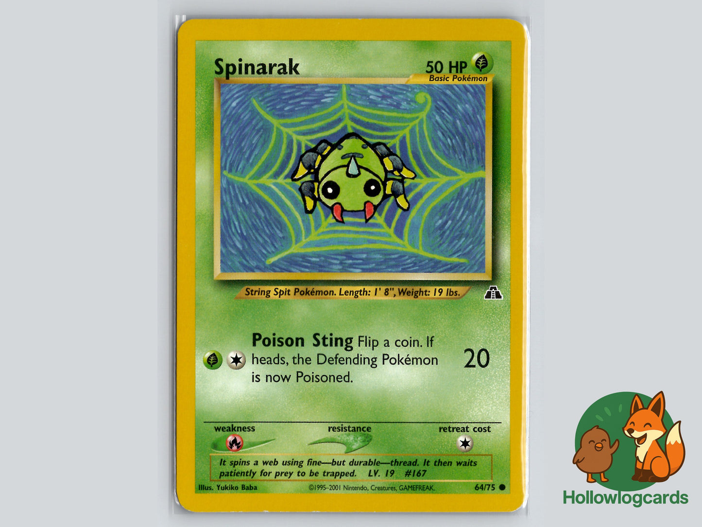Image of Spinarak Neo Discovery (N2) #64