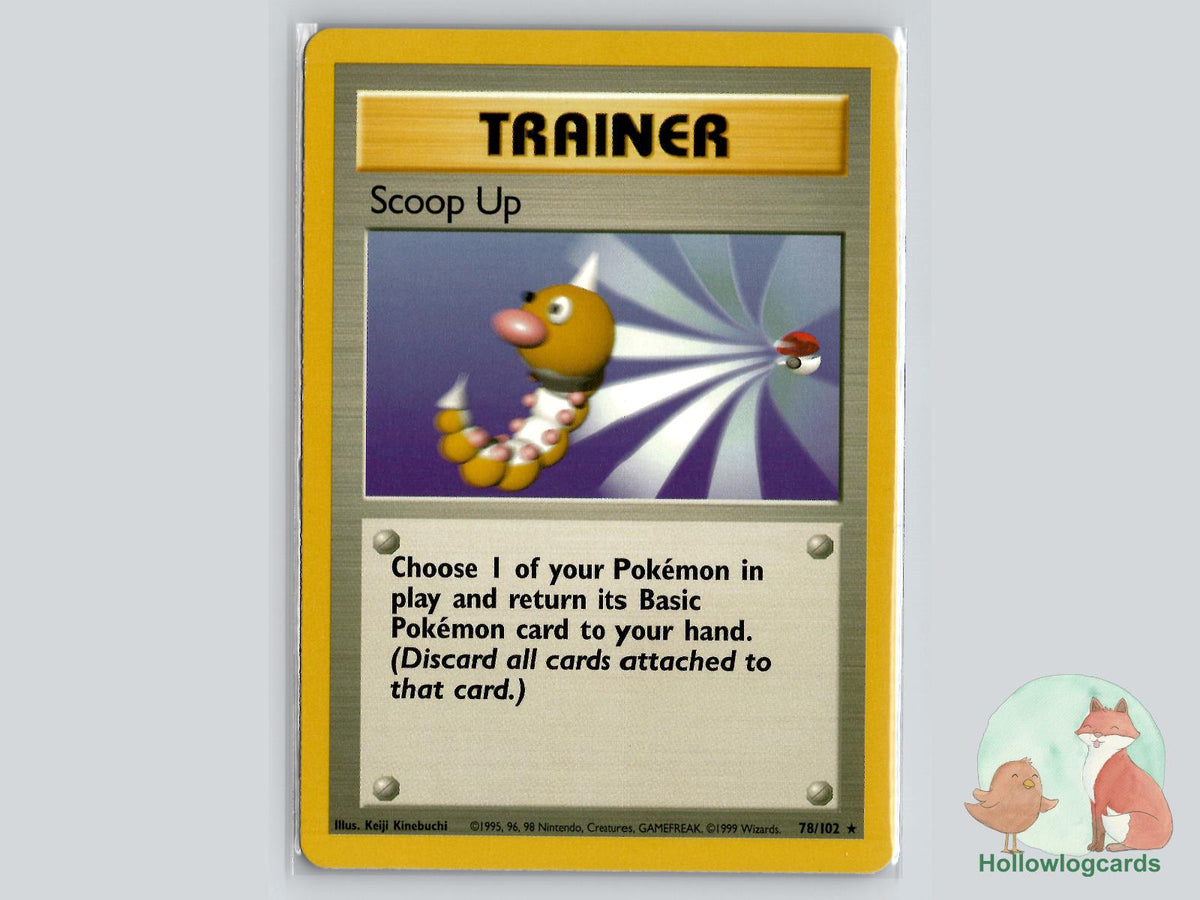 Scoop Up (78/102) - Base Pokémon Card