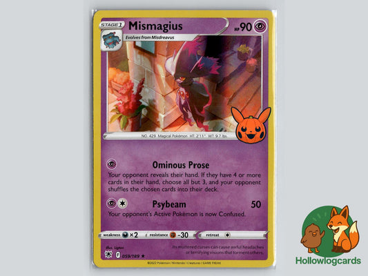 Mismagius (059/189) - Trick or Trade BOOster Pokémon Card
