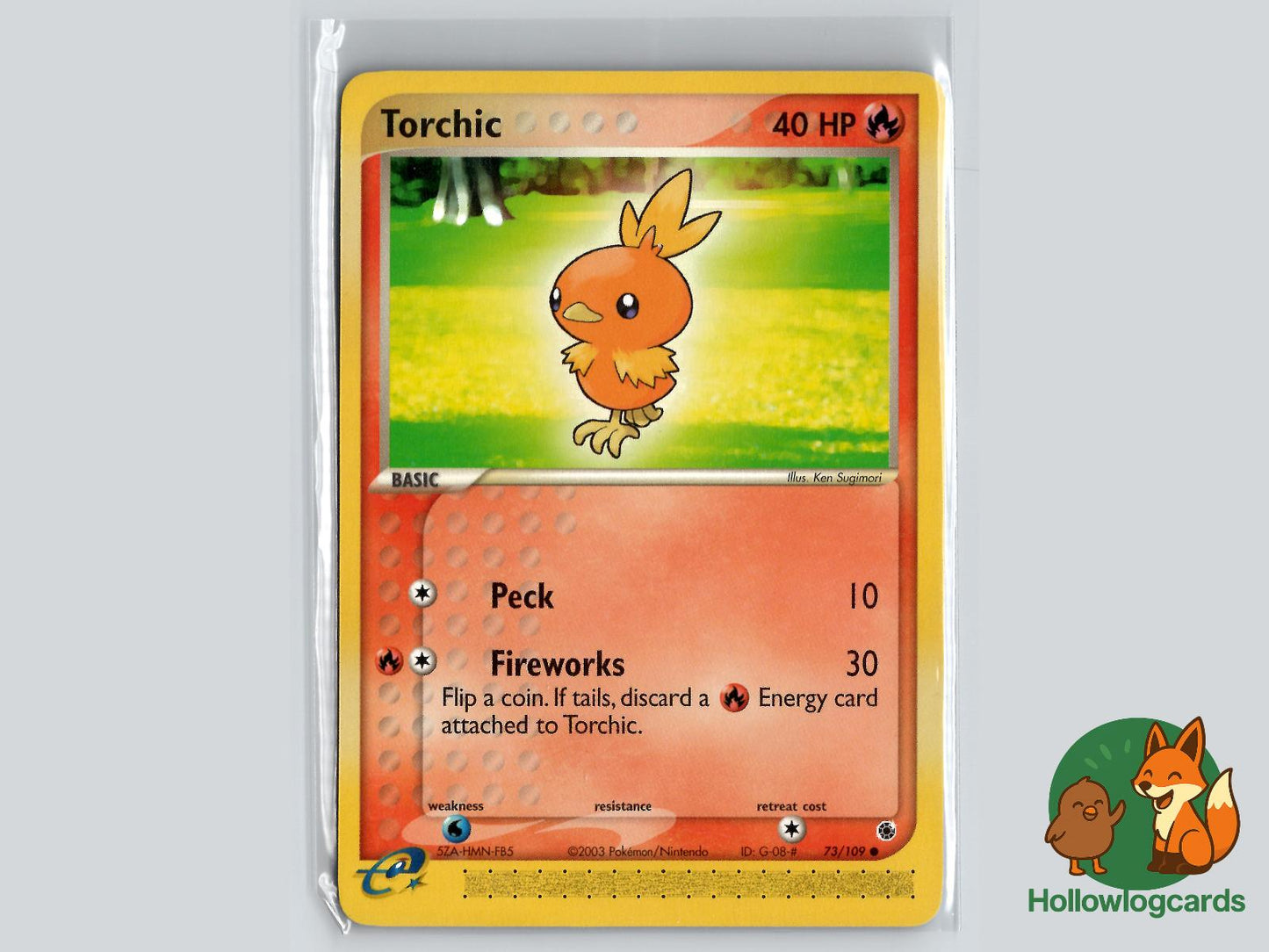 Torchic (73/109) - Ruby & Sapphire Pokémon Card