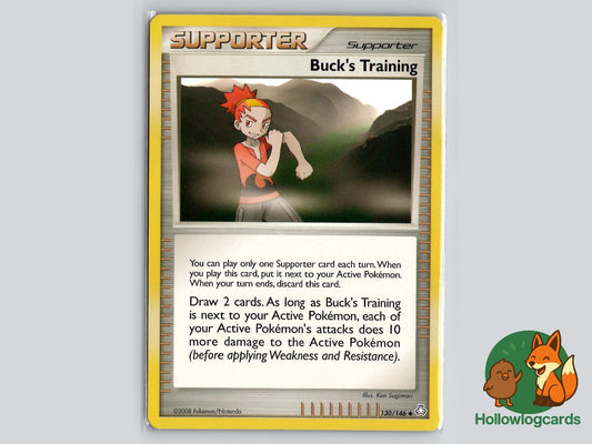 Buck's Training (130/146) - Legends Awakened Pokémon Card